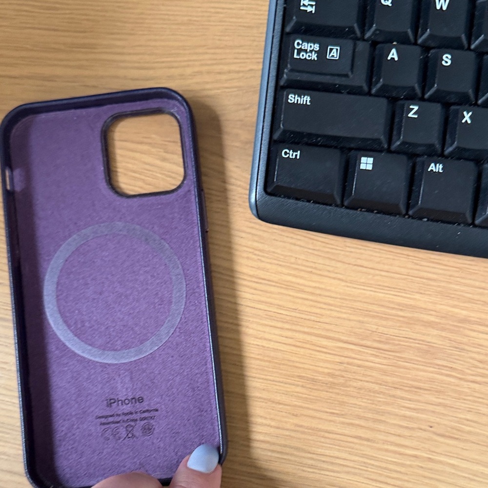 Apple Purple iPhone 12 Pro Case